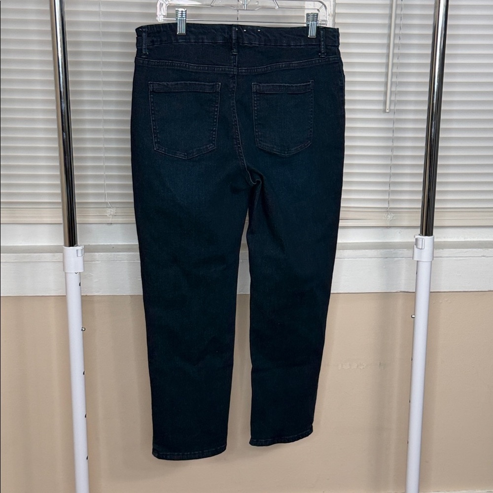 Time and Tru Deep Indigo Pull On Jeans - Picture 4 of 7